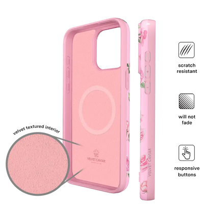 Baby Pink Roses iPhone Case