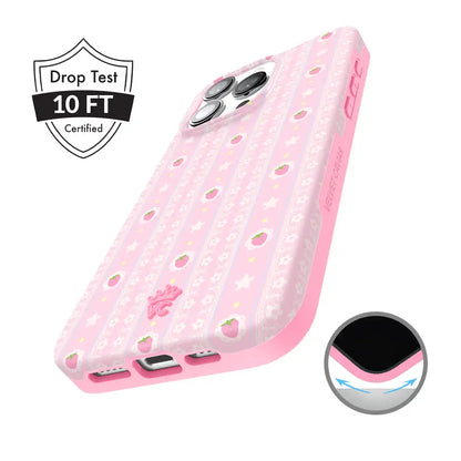 Strawberry Macaron iPhone Case