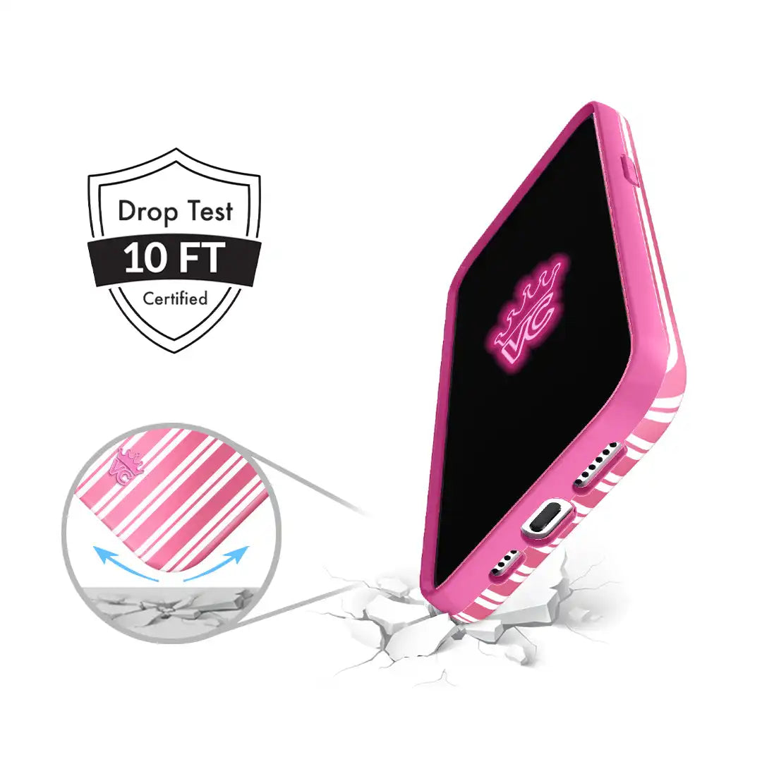 Candy Cane Stripes iPhone Case