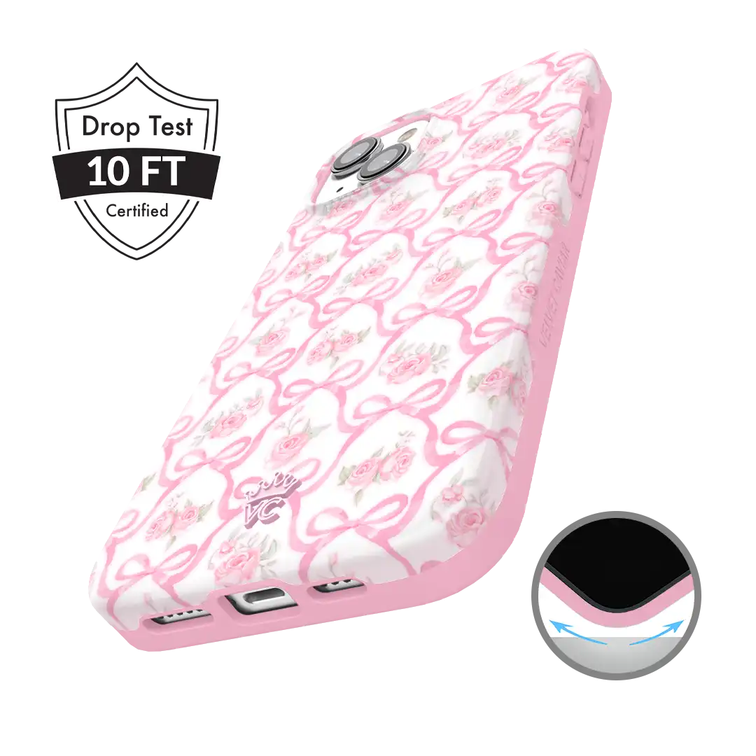 Lovely Pink Bows iPhone Case