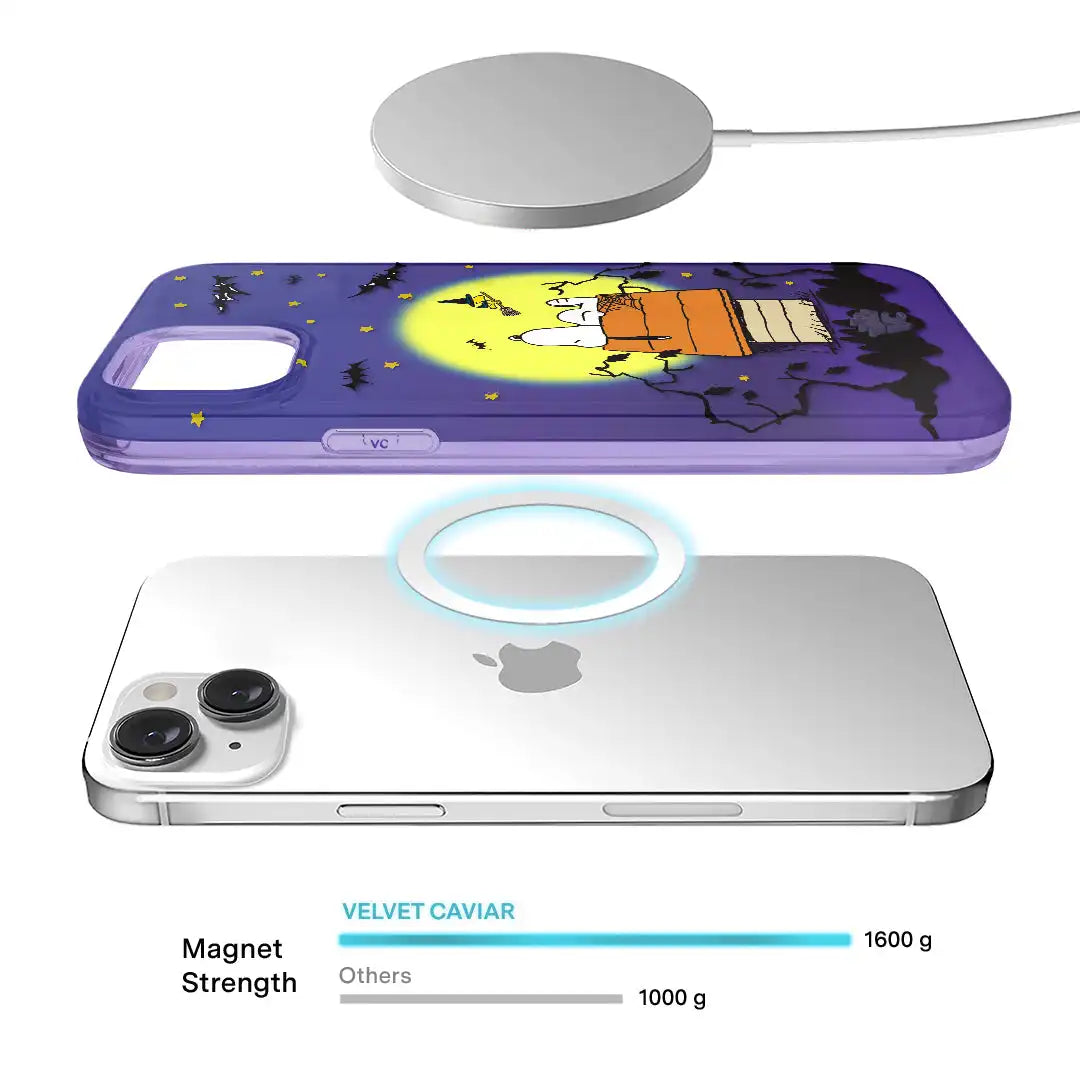 Snoopy Midnight Moon iPhone Case