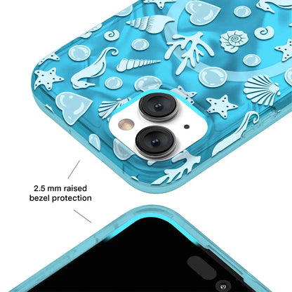 Aquamarine Holo iPhone Case