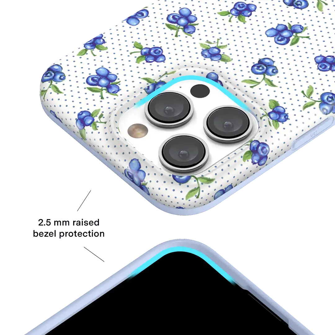 Blueberry Baby iPhone Case