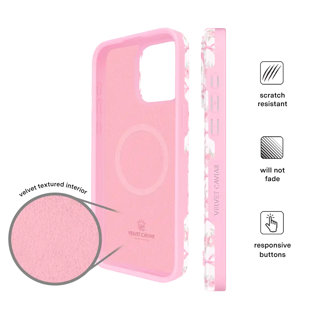 Lovely Pink Bows iPhone Case