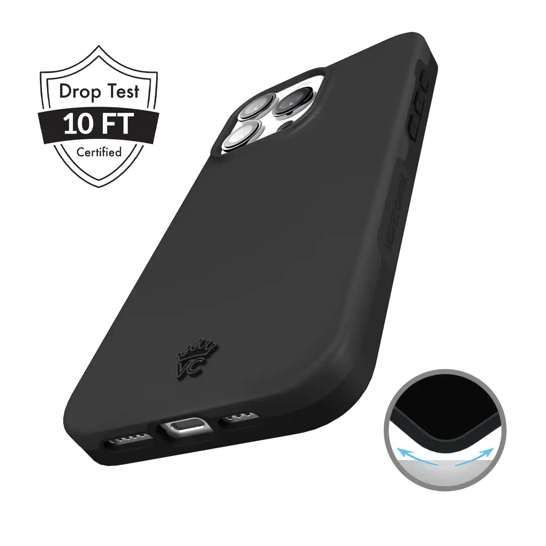 Just Black iPhone Case