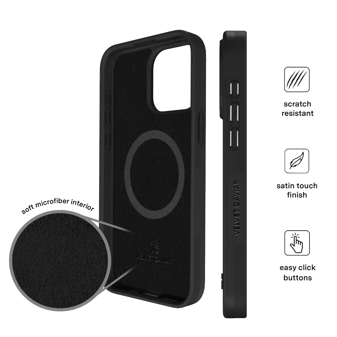 Just Black iPhone Case