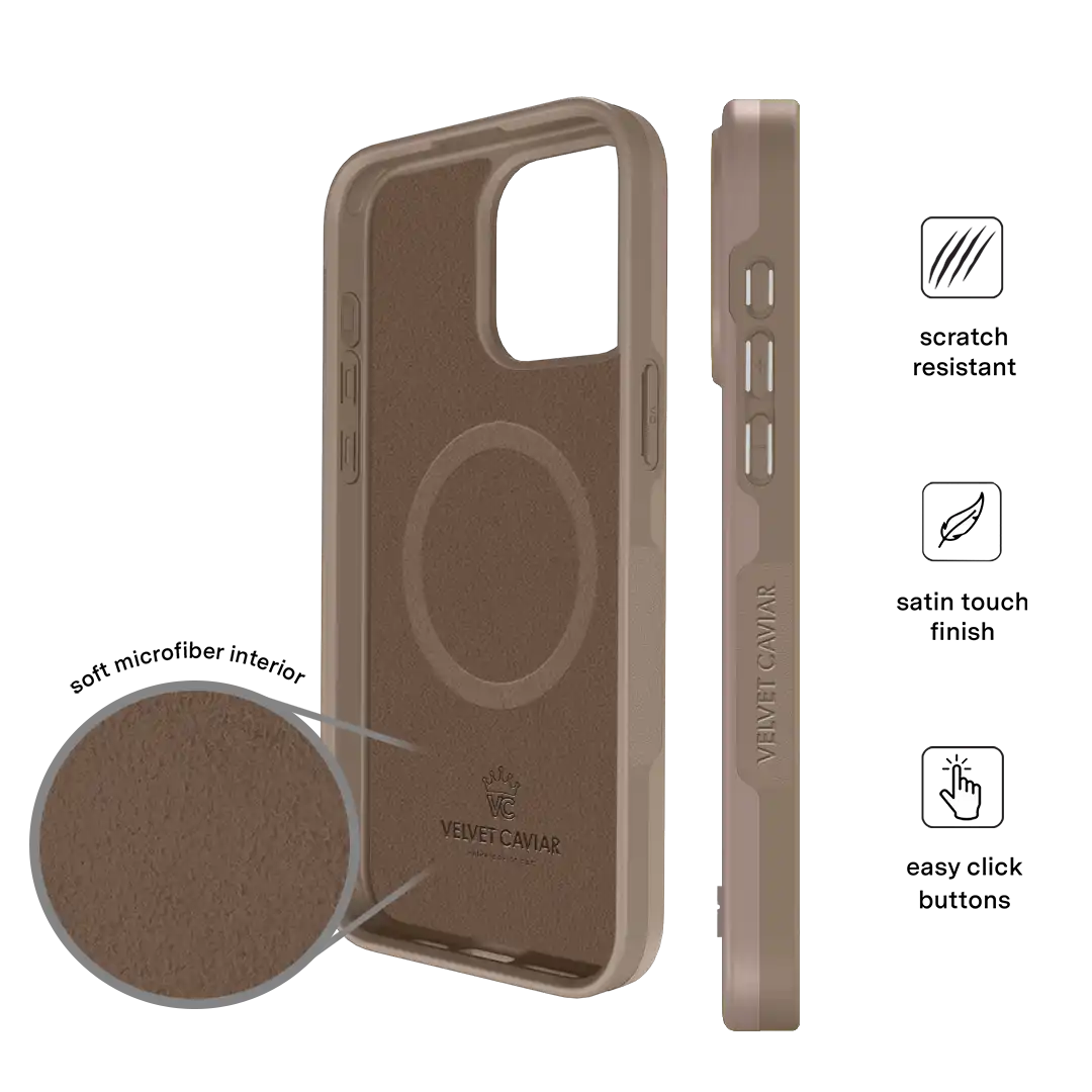 Cashmere Taupe iPhone Case