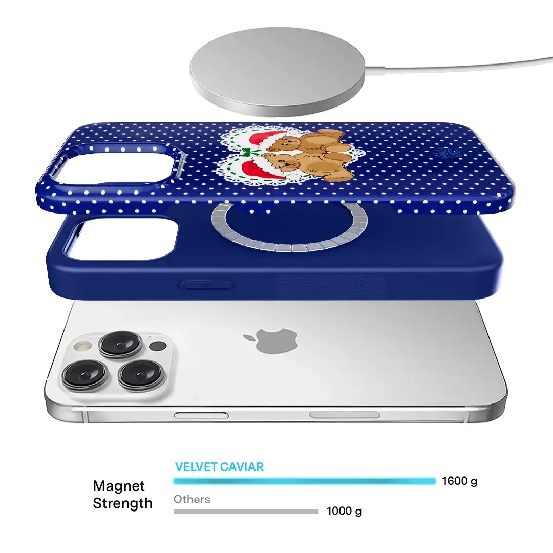 Winter Teddy iPhone Case
