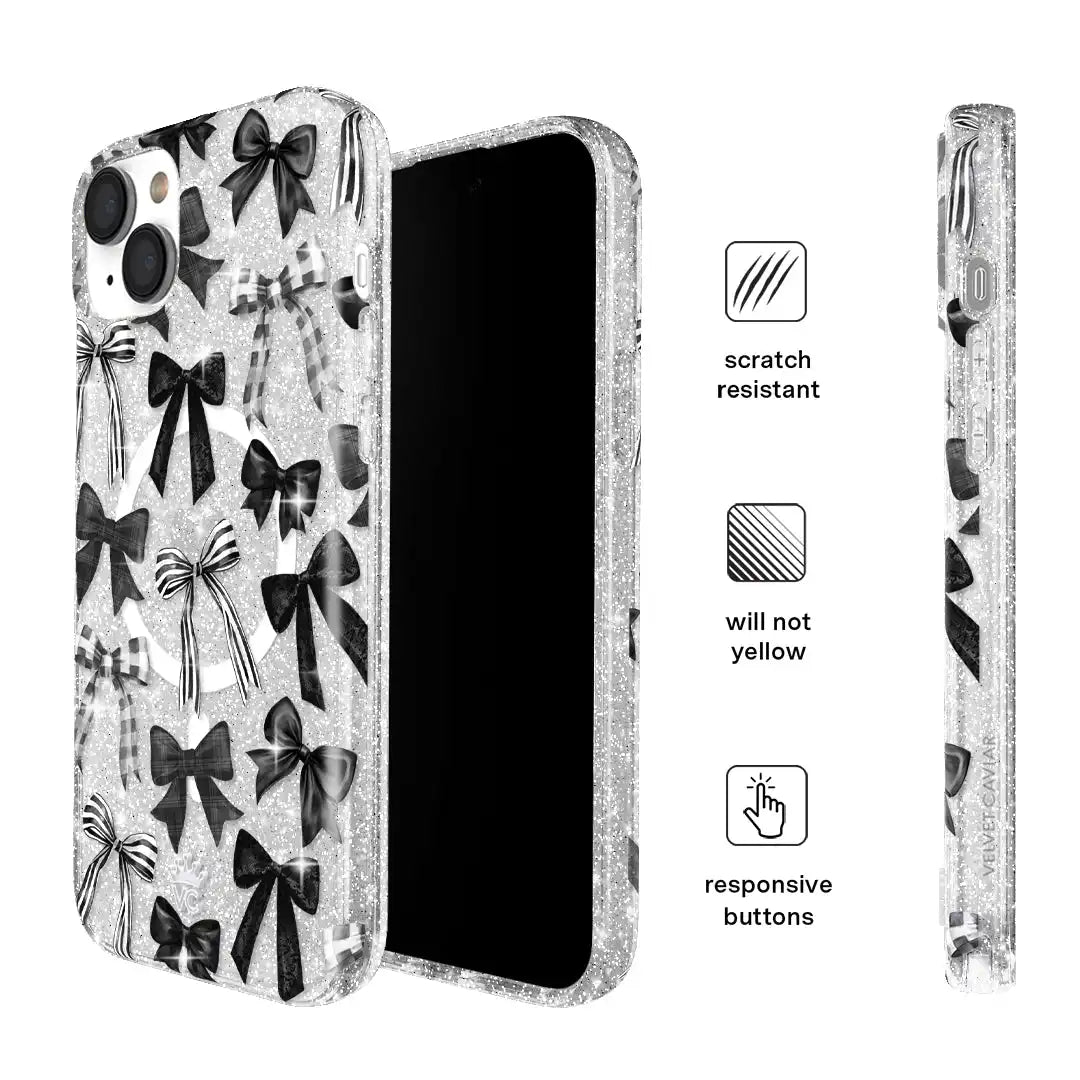 Gothic Bows iPhone Case