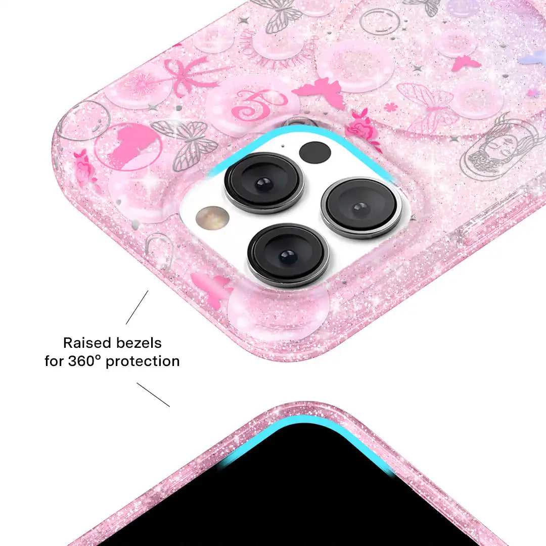 Wicked Glinda’s Bubble Glitter iPhone Case