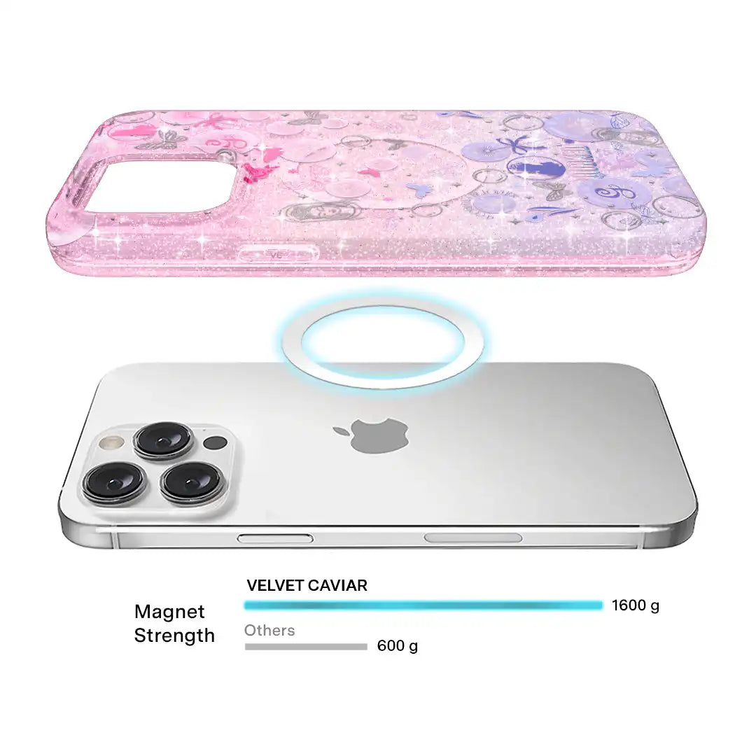 Wicked Glinda’s Bubble Glitter iPhone Case