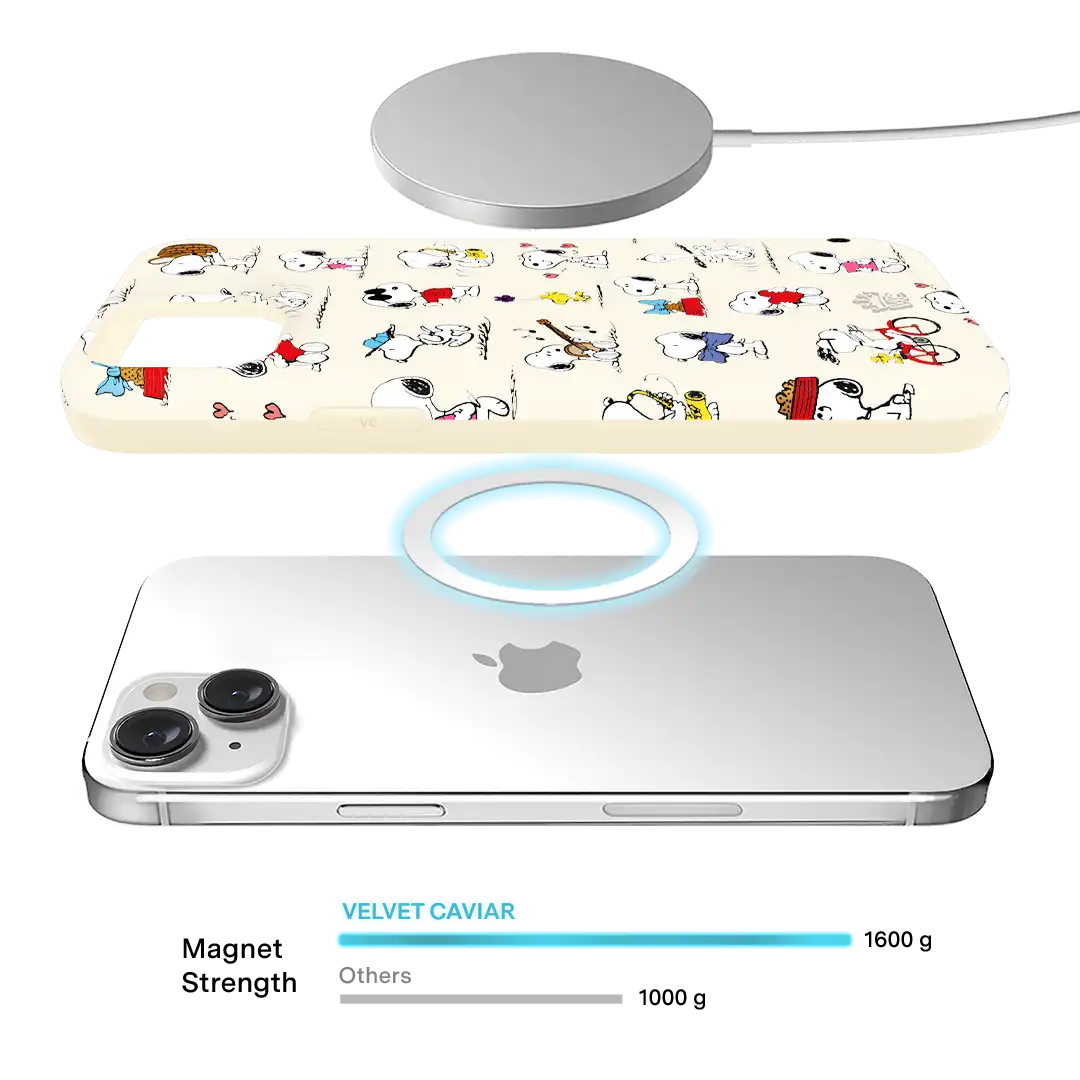 Snoopy Moods iPhone Case
