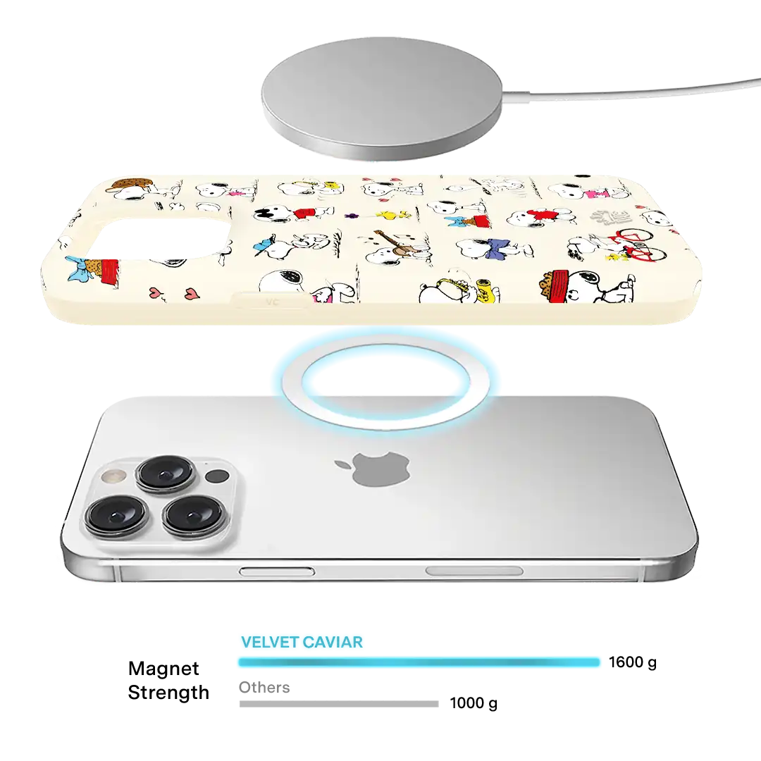 Snoopy Moods iPhone Case