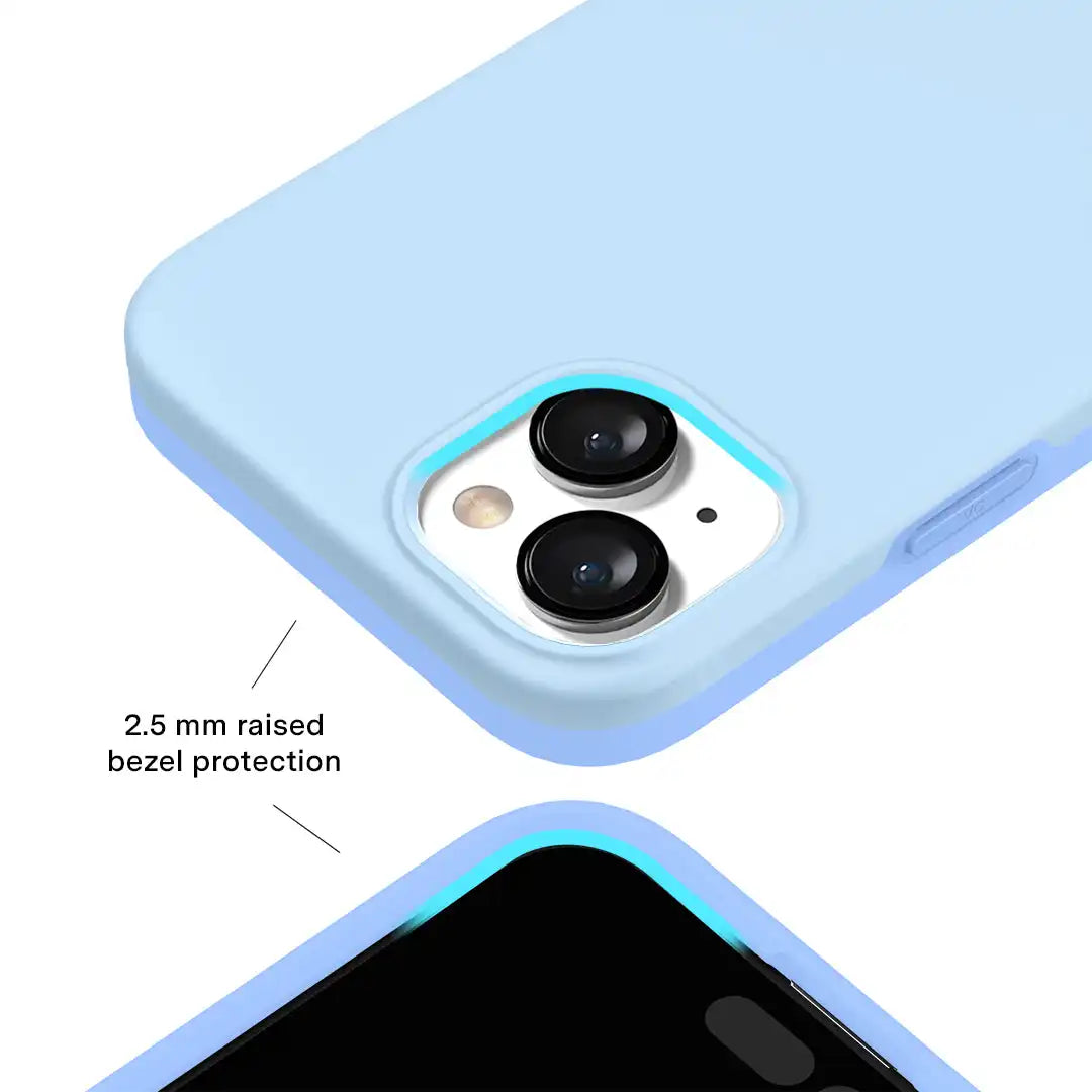 Cotton Candy Blue iPhone Case