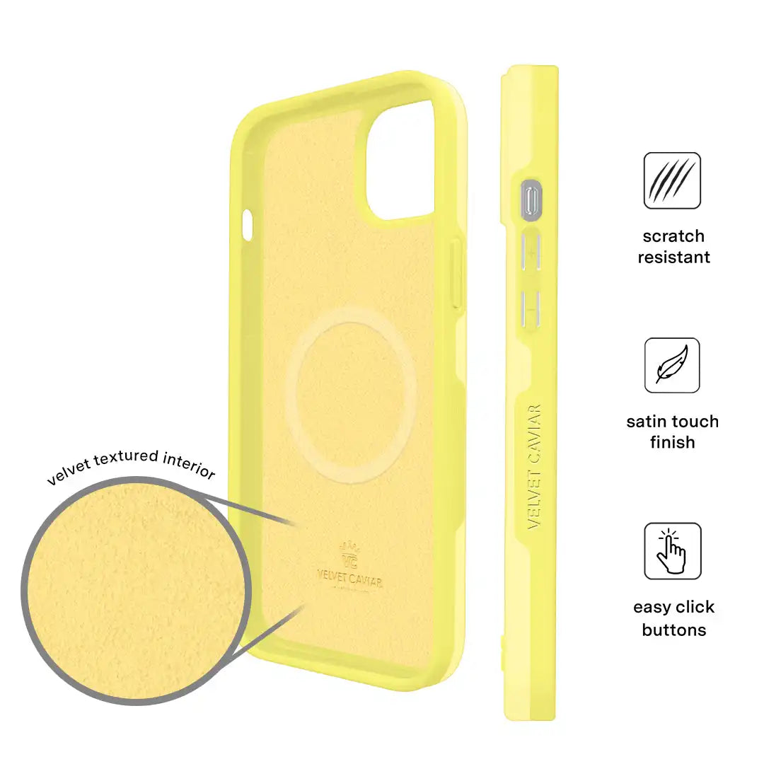 Butter Yellow iPhone Case