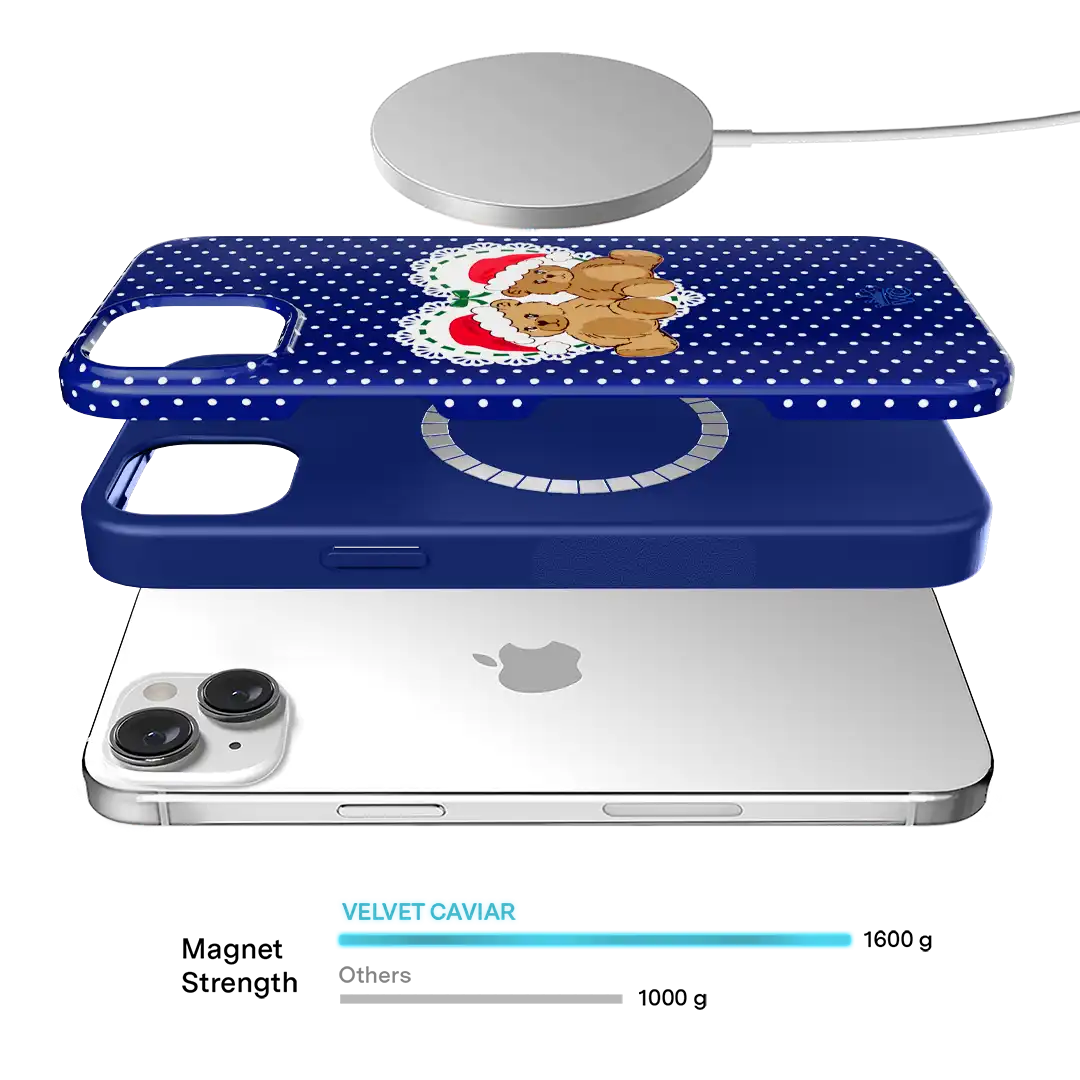 Winter Teddy iPhone Case