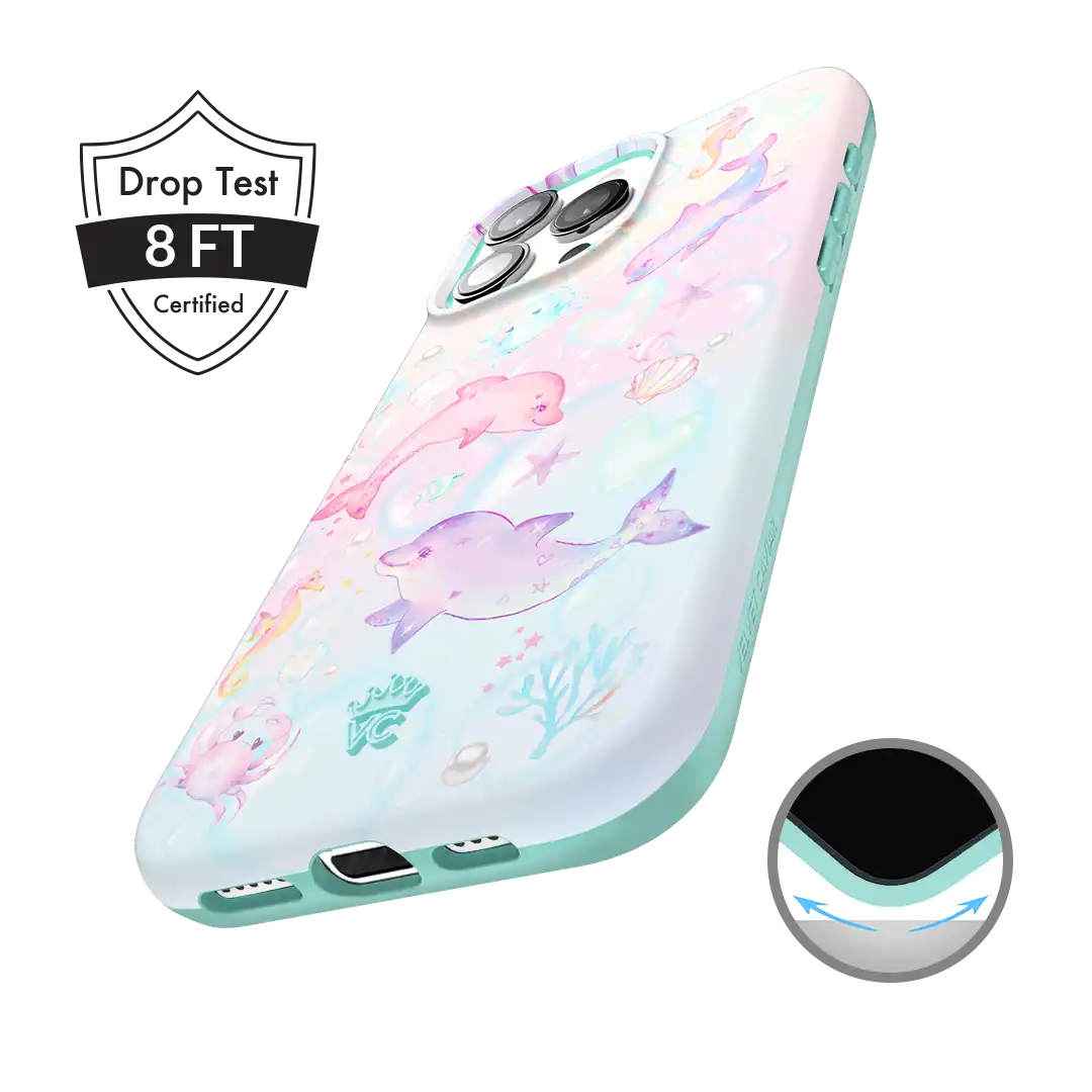 Aqua Angels iPhone Case