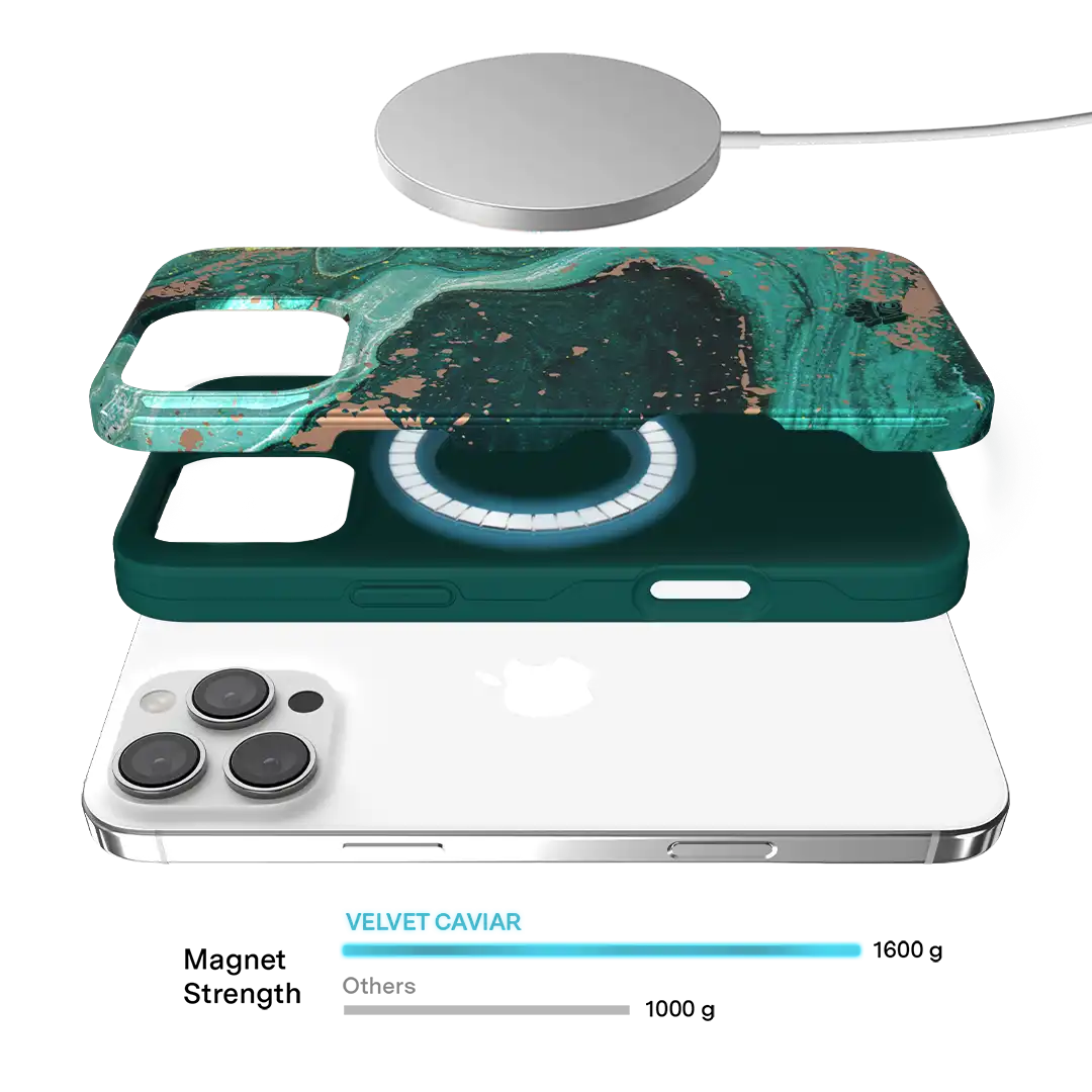 Emerald Marble iPhone Case