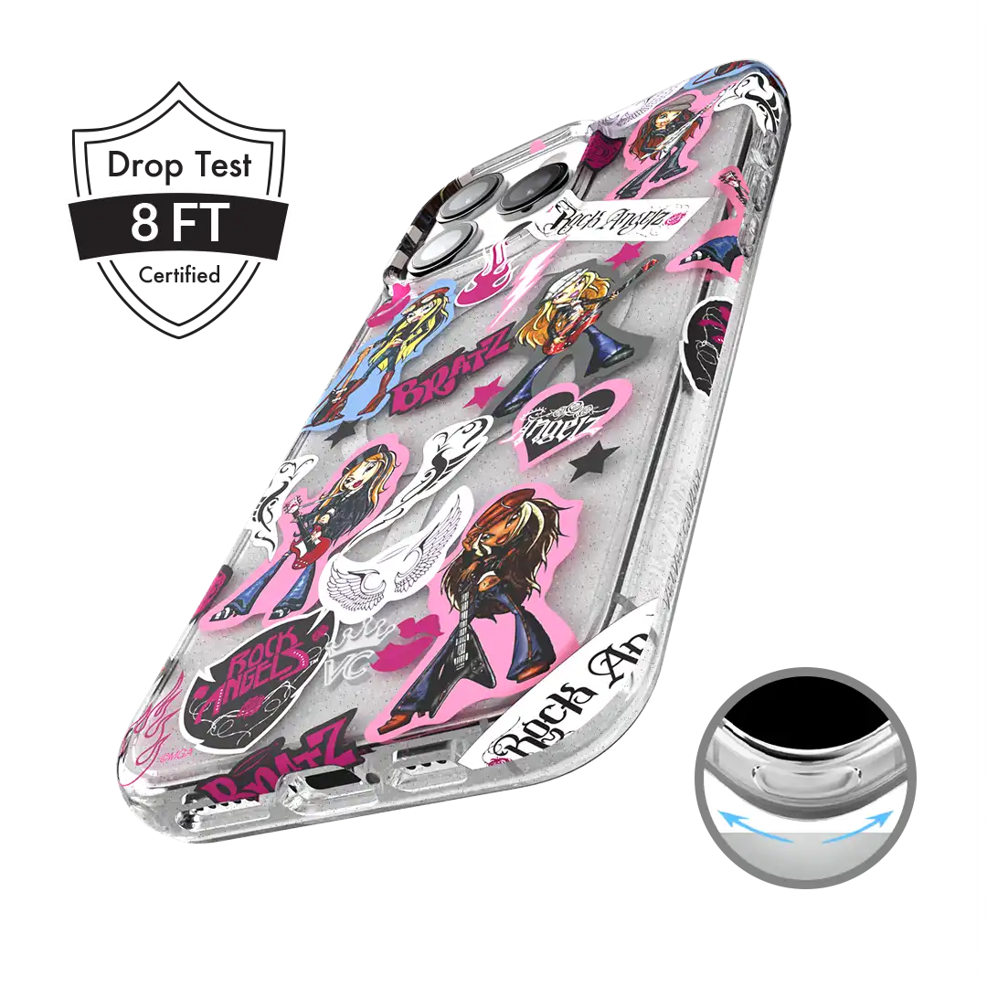 Bratz Rock Angelz Glitter iPhone Case