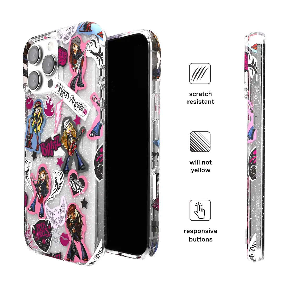 Bratz Rock Angelz Glitter iPhone Case