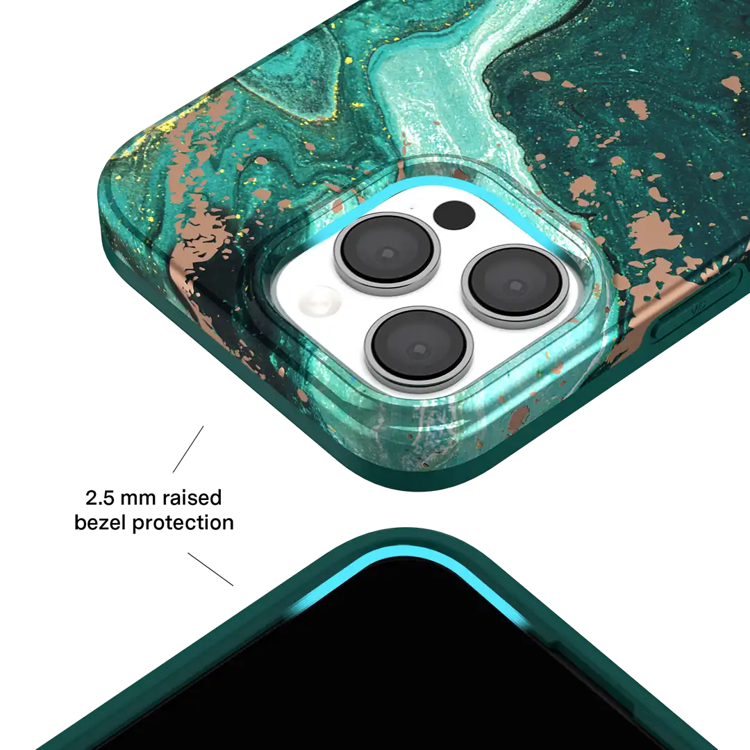 Emerald Marble iPhone Case