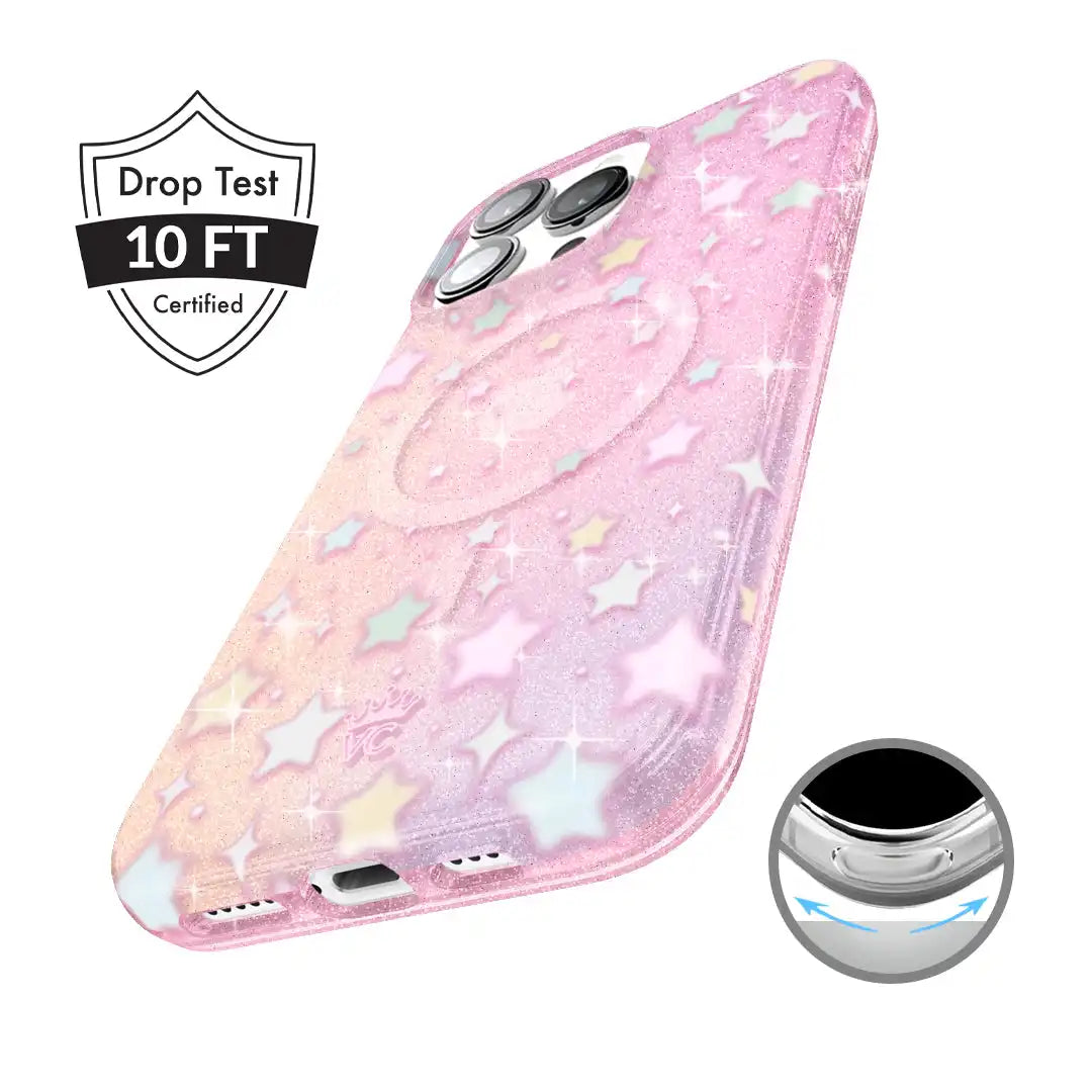 Falling Star Glitter iPhone Case