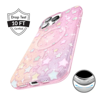 Falling Star Glitter iPhone Case
