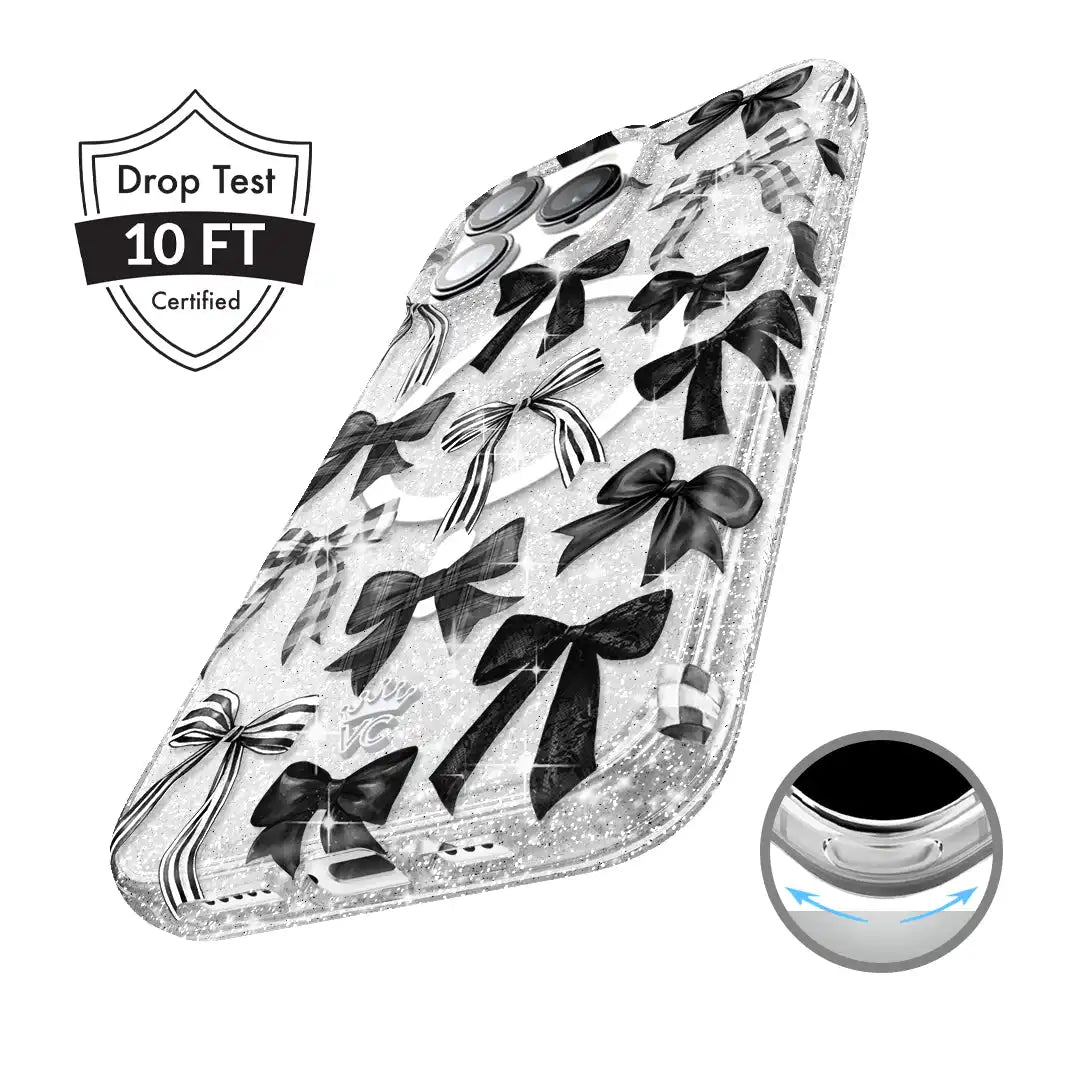 Gothic Bows iPhone Case