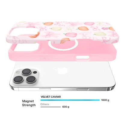 Pink Pumpkin Princess iPhone Case