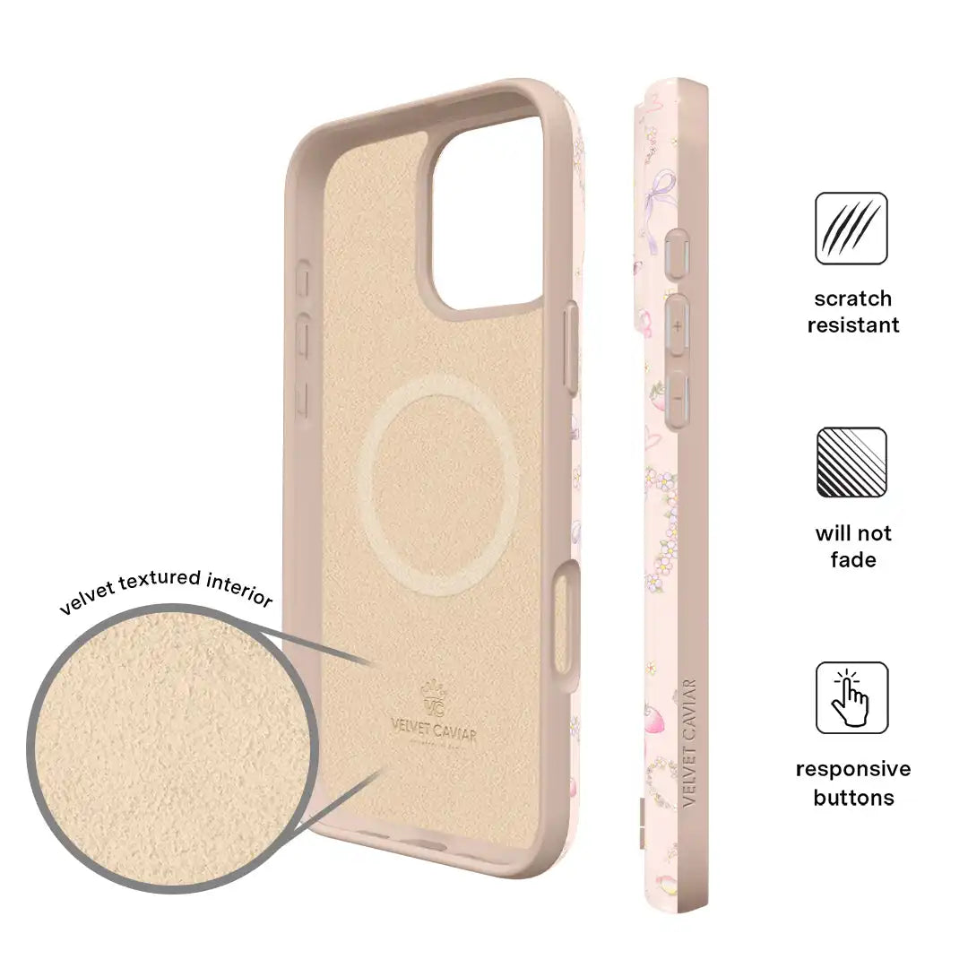 Bunnies & Bows iPhone Case