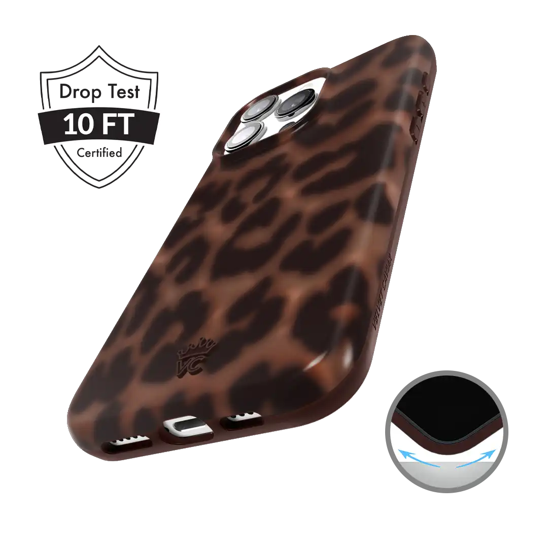 It Girl Leopard iPhone Case