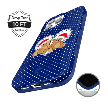 Winter Teddy iPhone Case