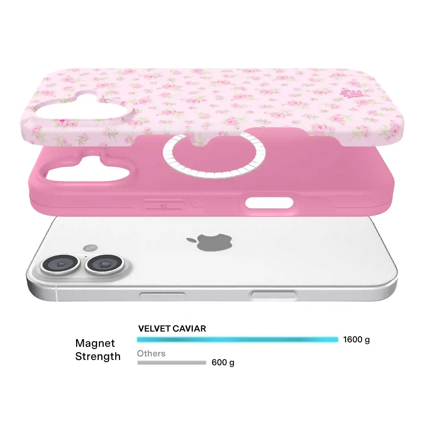 Dainty Pink Floral iPhone Case
