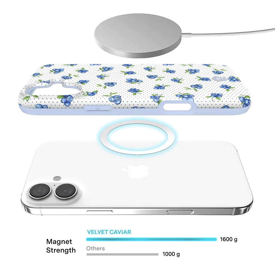 Blueberry Baby iPhone Case