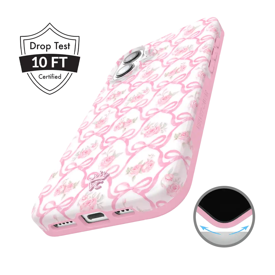 Lovely Pink Bows iPhone Case
