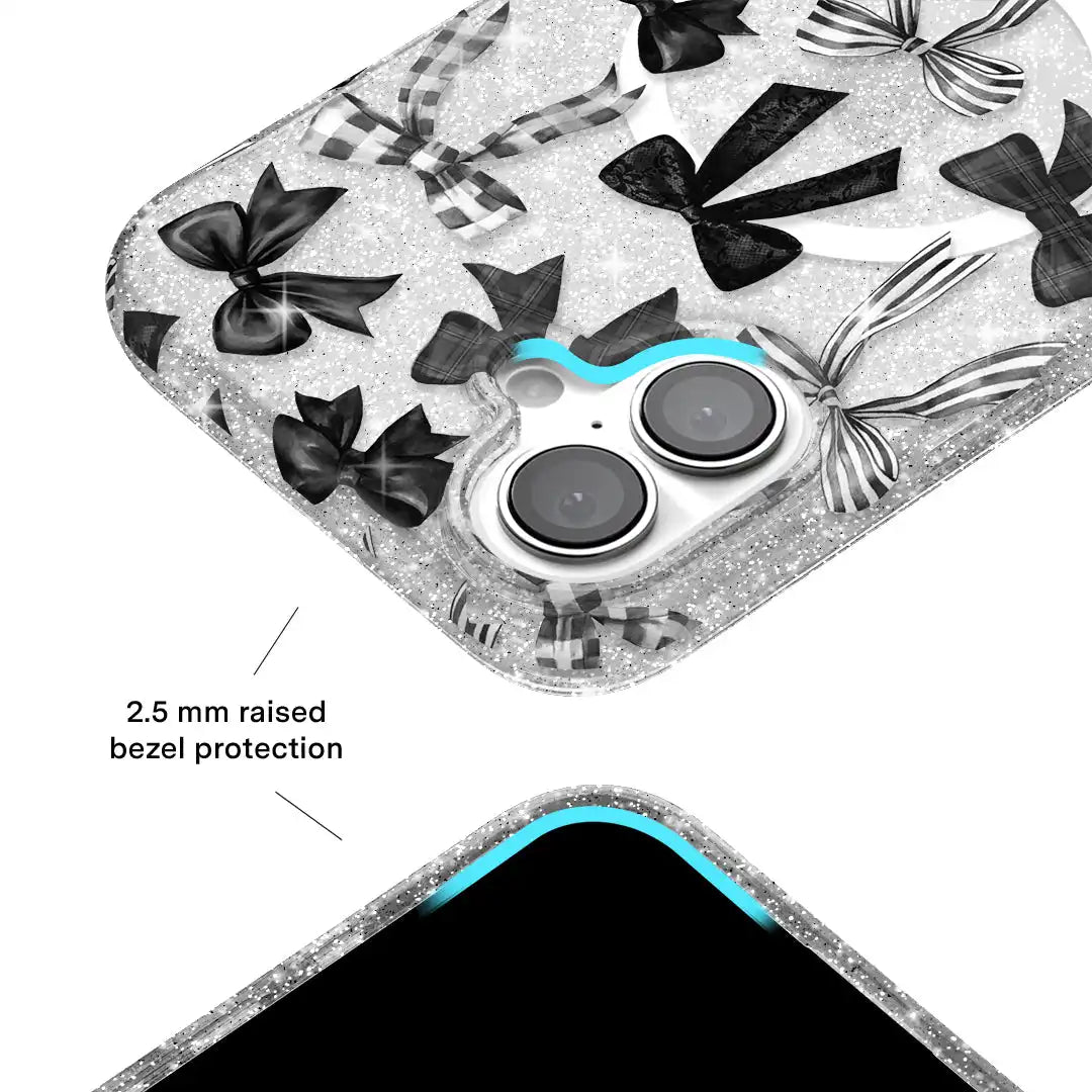 Gothic Bows iPhone Case