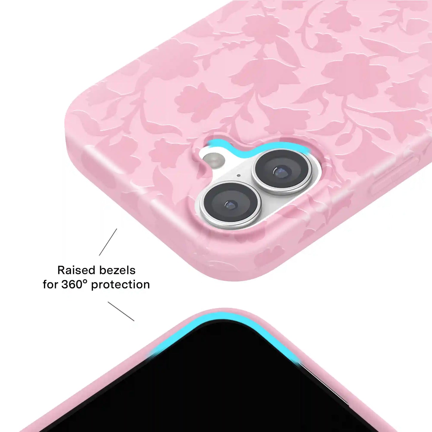 Magical Mauve Floral iPhone Case