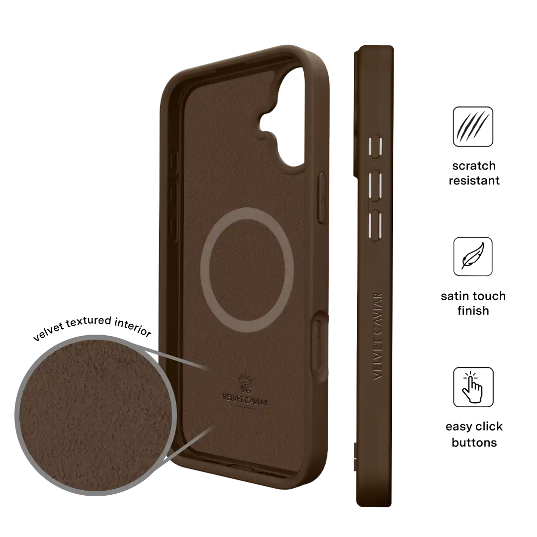 Espresso Brown iPhone Case