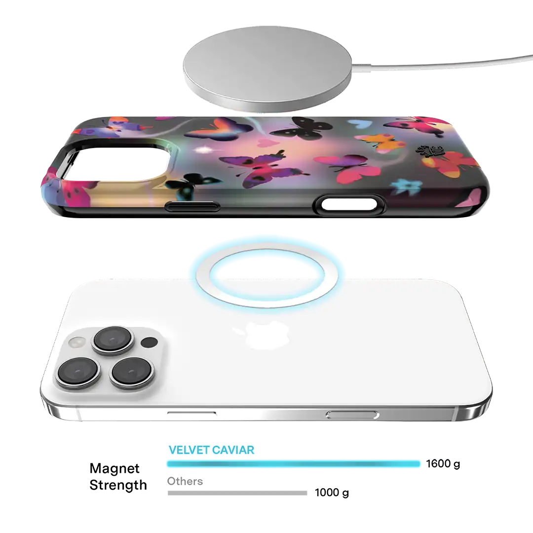 Aurora Butterfly iPhone Case