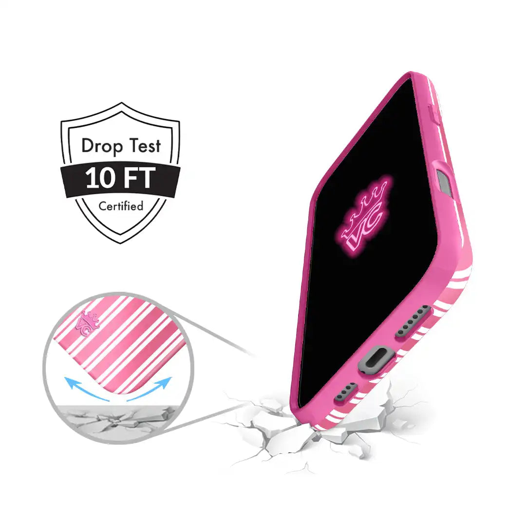 Candy Cane Stripes iPhone Case
