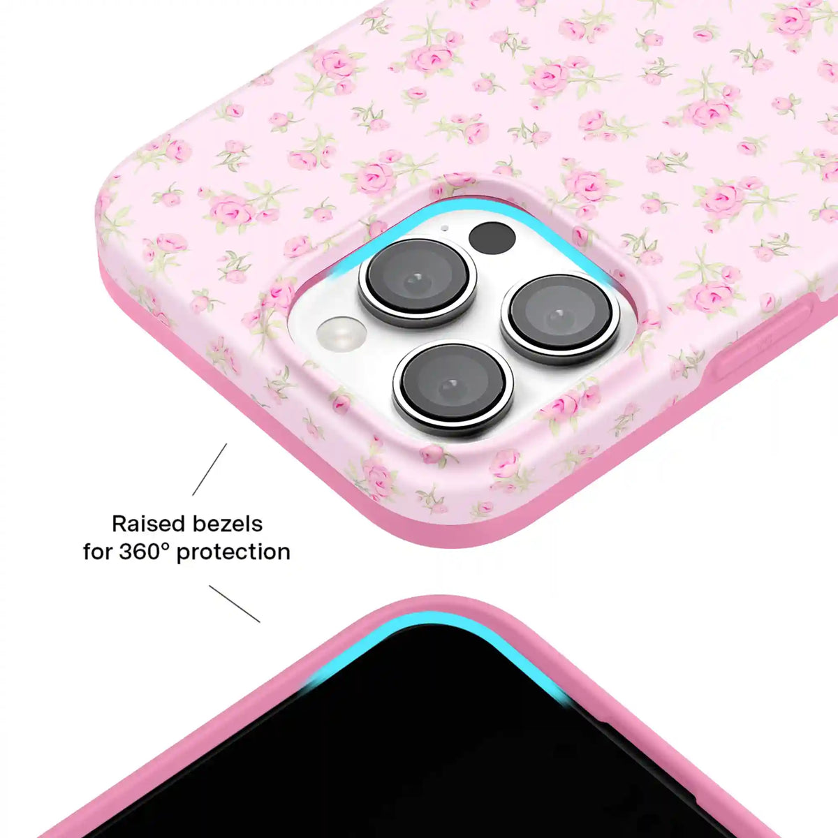 Dainty Pink Floral iPhone Case