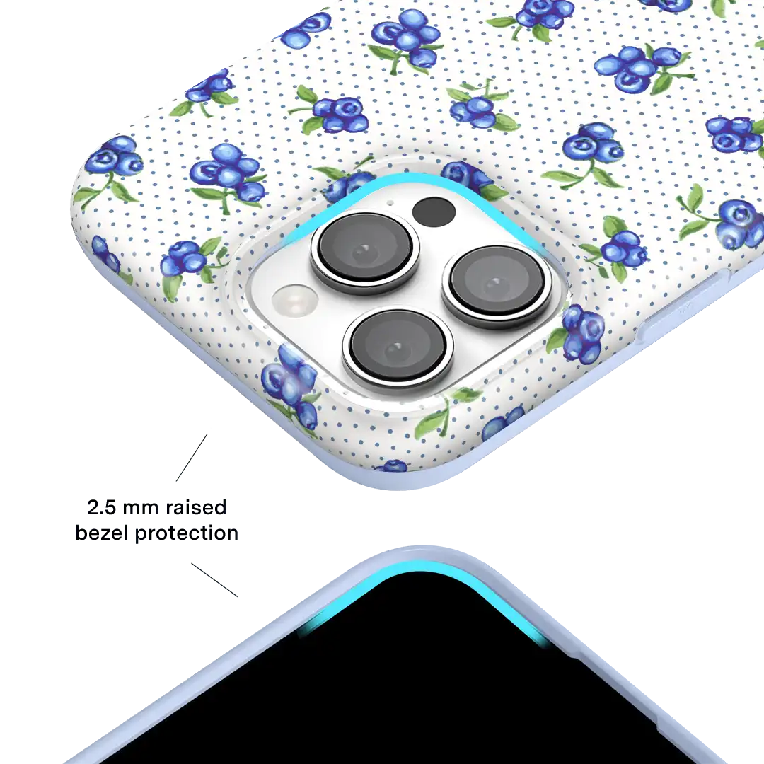 Blueberry Baby iPhone Case