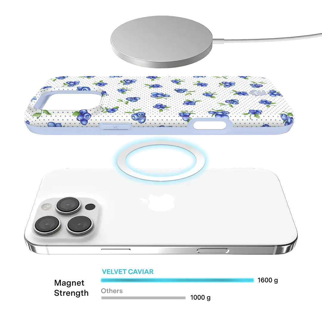 Blueberry Baby iPhone Case