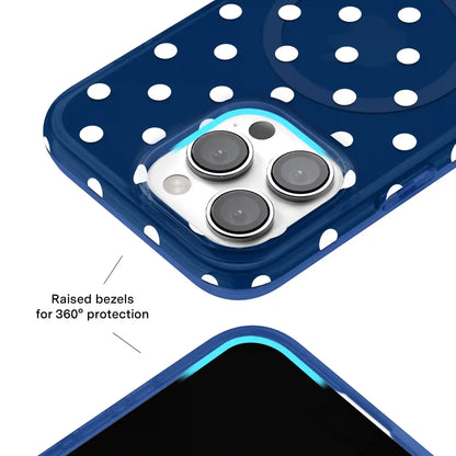 Midnight Polka Dot iPhone Case