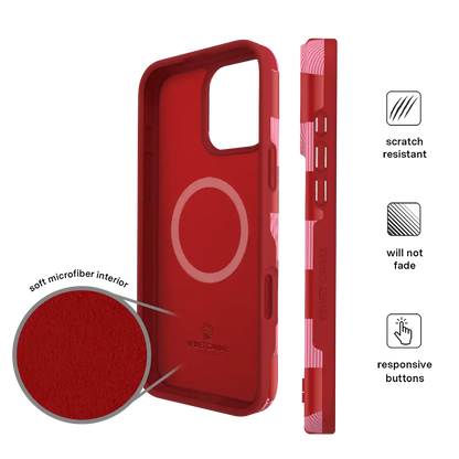 Rose Vibe Checkered iPhone Case