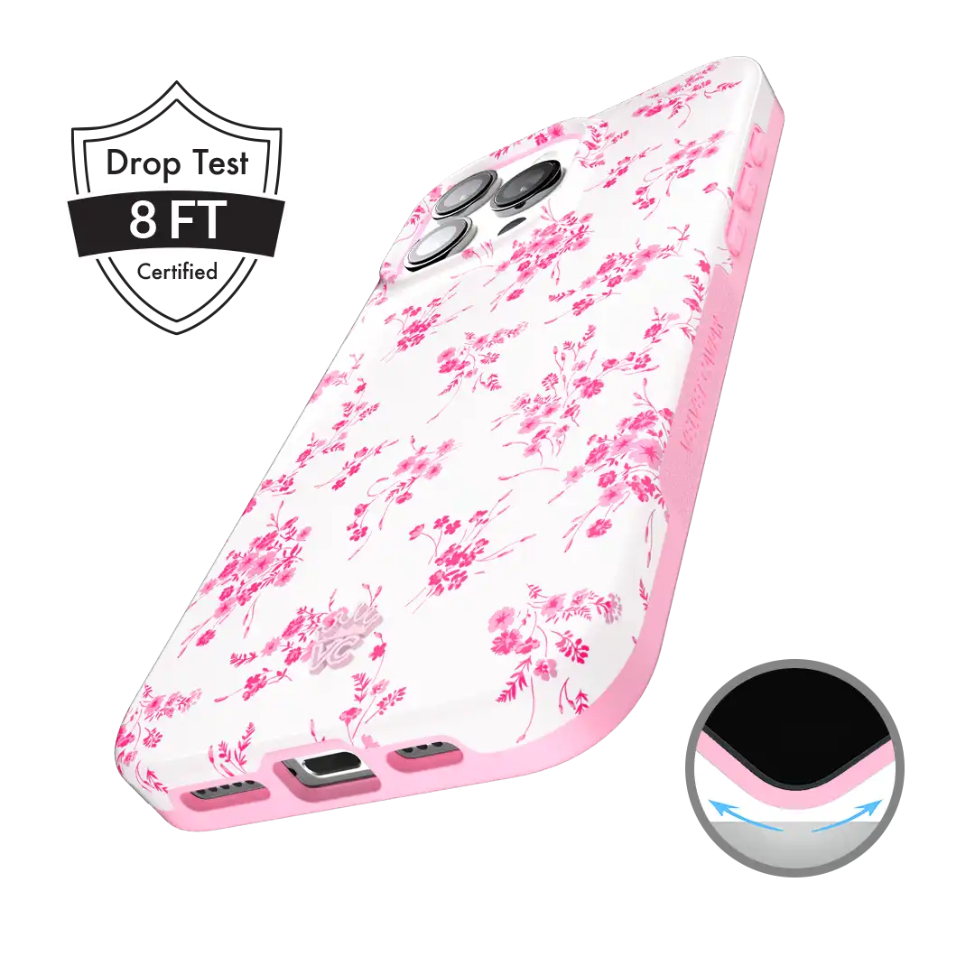 French Rose Floral iPhone Case