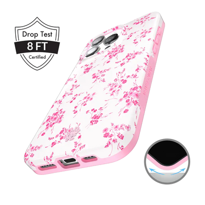 French Rose Floral iPhone Case