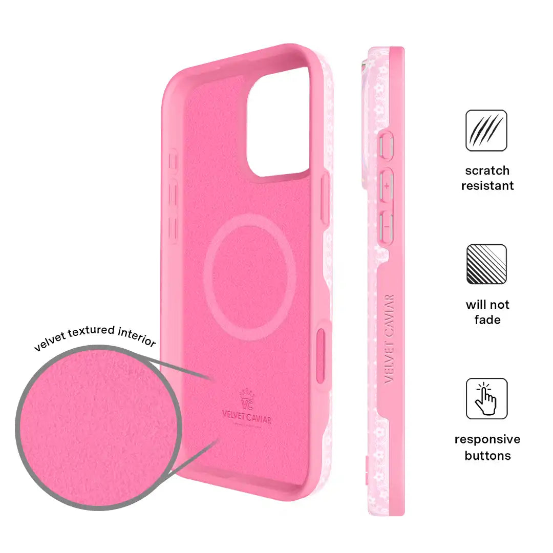 Strawberry Macaron iPhone Case