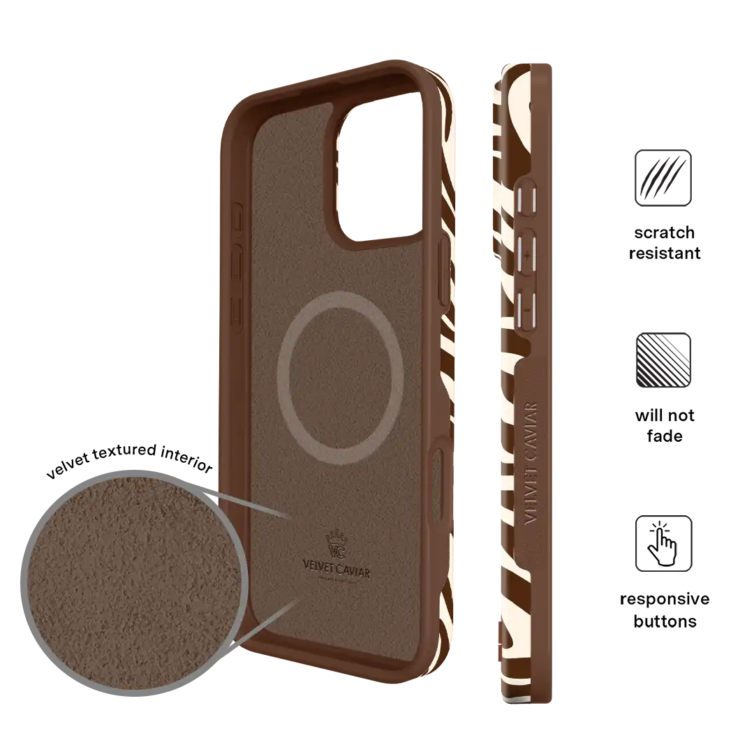 Coco Zebra iPhone Case