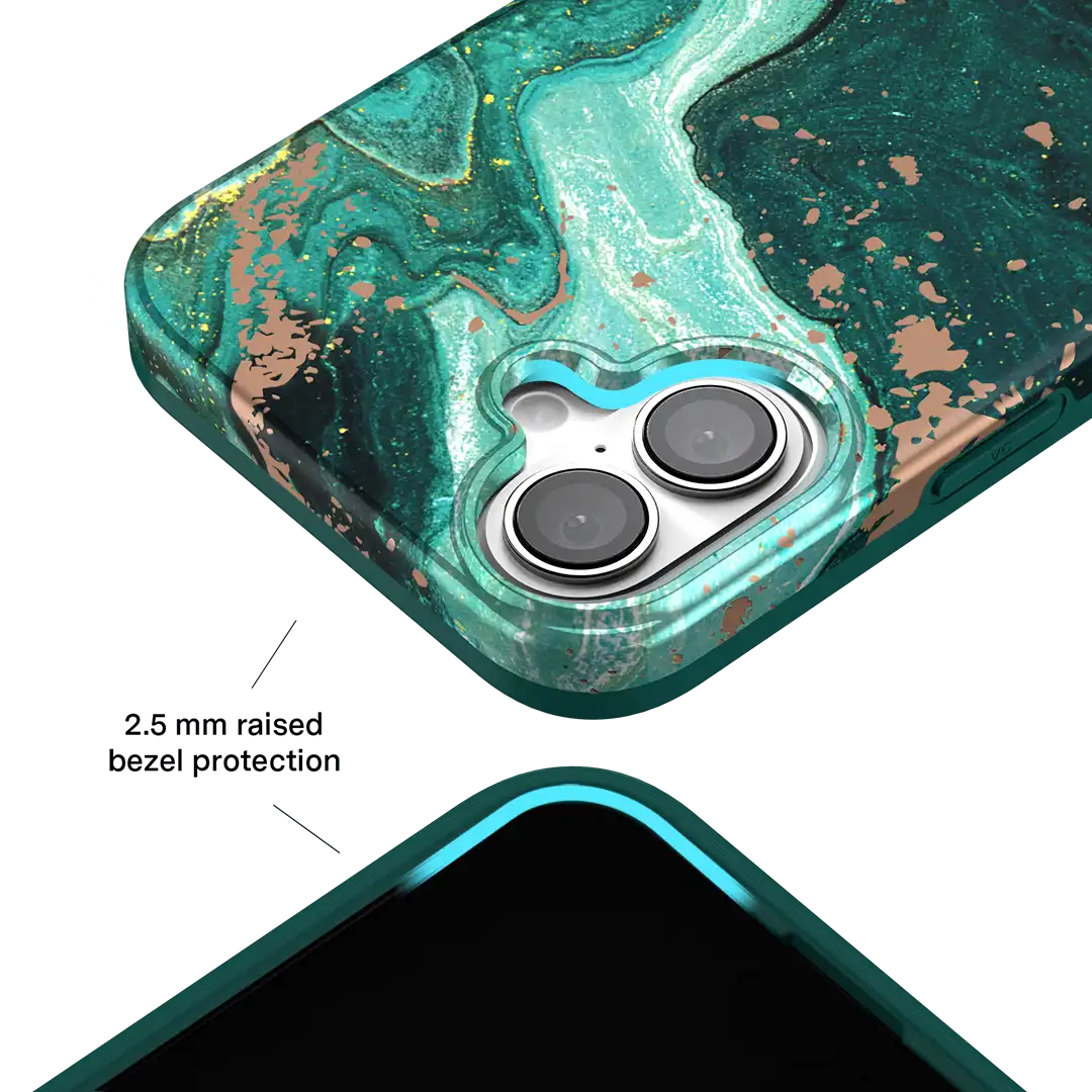 Emerald Marble iPhone Case
